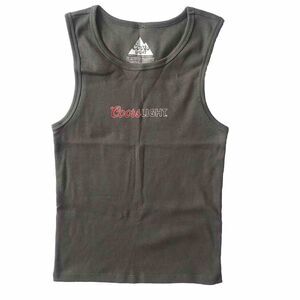 NEW Coors Light Gray Ribbed Tank Top Women S Offical Licensed Product Logo NWOT